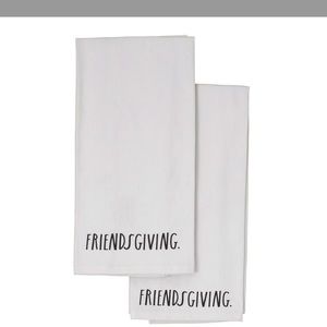 Rae Dunn Friendsgiving dish towels
